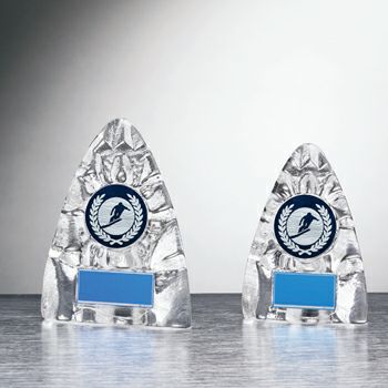 スノーボードクリスタル表彰楯JW-RS-6090-snowboard