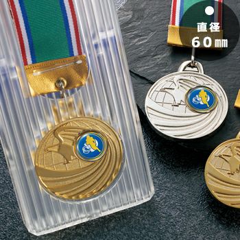 ラグビー・アメフトハンドボール表彰メダルJW-5RM-60-ball-other