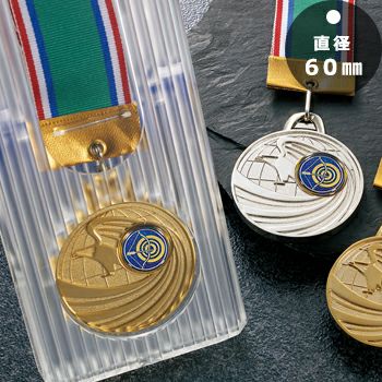 弓道・アーチェリー表彰メダルJW-5RM-60-archery