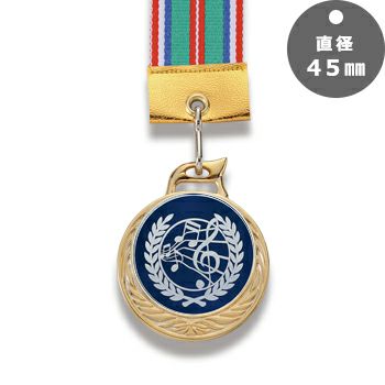 ピアノ・エレクトーン表彰メダルJW-RM-162-piano