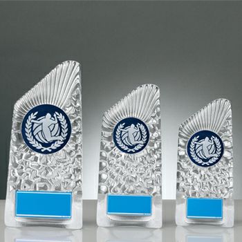 バレーボールクリスタル表彰楯JW-RS-6321-volleyball