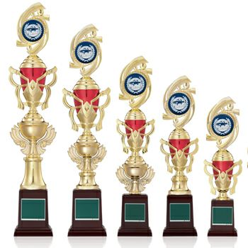 カッコいい！ブラックバス用ブロンズトロフィーブラックバスブロンズ