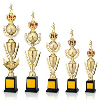 テニス 記念トロフィー ゴールド ゴールドを基調としたテニス用トロフィーテニススタンダード