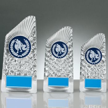 ボクシングクリスタル表彰楯JW-RS-6088-boxing