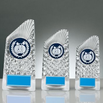 ウェイトリフティング(重量挙げ)クリスタル表彰楯JW-RS-6088-weightlifting