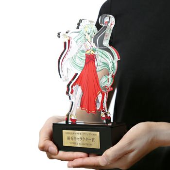 オリジナルアクリルトロフィー