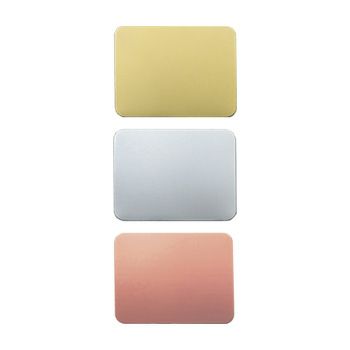 文字彫刻用プレートJS-MY-8995用アルミ製プレート（金・銀・銅）