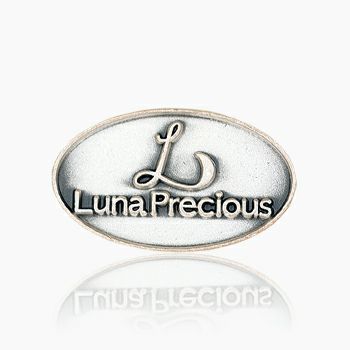 社章やバッジ仕上げ方法銀いぶし仕上げ