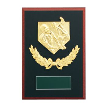 野球木製表彰楯JW-SO-5012