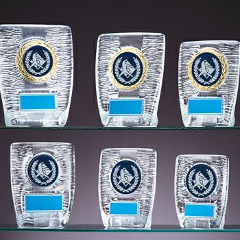 フトボールクリスタル表彰楯JW-RS-6087-softball