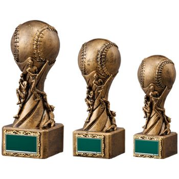 野球ブロンズトロフィーJW-BT-2317