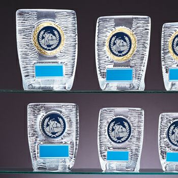 ゴルフクリスタル表彰楯JW-RS-6087-golf