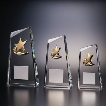 クリスタルトロフィーJW-BW-2055