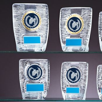 ボウリングクリスタル表彰楯JW-RS-6087-bowling