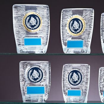 ラグビー・アメフトハンドボールクリスタル表彰楯JW-RS-6087-ball-other