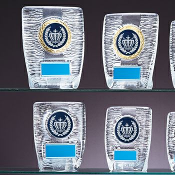 総合格闘技クリスタル表彰楯JW-RS-6087-martialarts