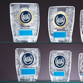 アームレスリング（腕相撲）クリスタル表彰楯JW-RS-6087-armwrestling