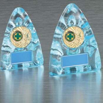 安全クリスタル表彰楯JW-RS-6072-safety