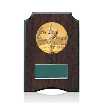 ゴルフ樹脂製表彰楯JW-S-6059-golf