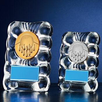 ボウリングガラス表彰楯JW-S-6021-bowling