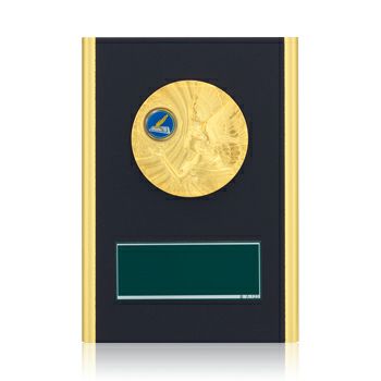 トランポリン木製表彰楯JW-RS-6085-trampoline