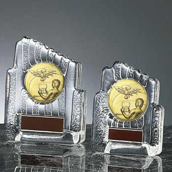 ドローン用クリスタル表彰楯