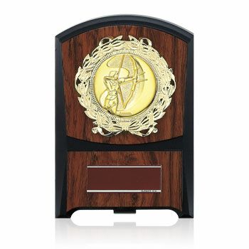 弓道・アーチェリー木製表彰楯JS-ATZ-4474-archery