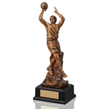 バスケットボールブロンズトロフィーJW-BT-2336