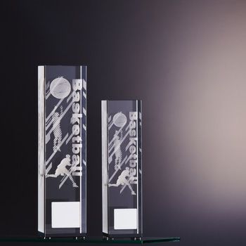 バスケットボールクリスタルトロフィーJW-BW-2334