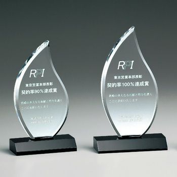 トロフィー制作｜幾何デザイン 木製×アクリル｜受賞記念・展示用 新