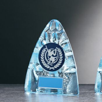 スケートボード（スケボー）クリスタル表彰楯JW-RS-6092-skateboard