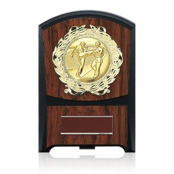 空手木製表彰楯JS-ATZ-4474-karate