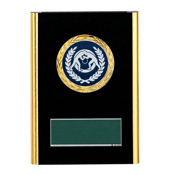 レスリング木製表彰楯JW-RS-6097-wrestling