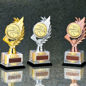 レスリングブロンズトロフィーJS-BRZ-4672-wrestling