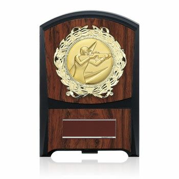  射撃木製表彰楯JS-ATZ-4474-shooting