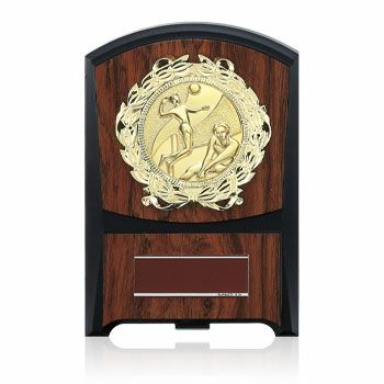 バレーボール木製表彰楯JS-ATZ-3474-volleyball