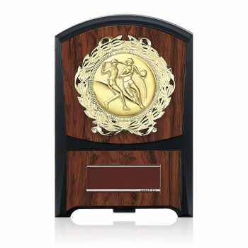 バスケットボール木製表彰楯JS-ATZ-4474-basketball