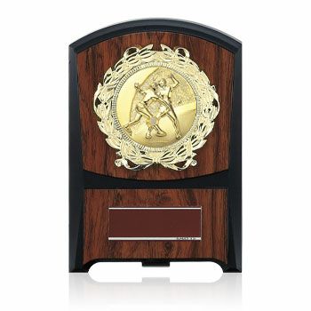 ドミントン木製表彰楯JS-ATZ-4474-badminton