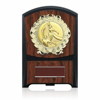 ボウリング木製表彰楯JS-ATZ-4474-bowling