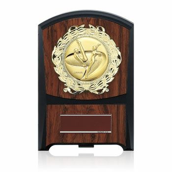 体操木製表彰楯JS-ATZ-4474-gymnastics