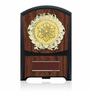 消防木製表彰楯JS-ATZ-4474-firefighting