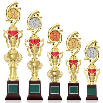 ダンス競技専用コンパクトミニトロフィーダンススタンダードトロフィー