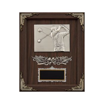 ゴルフ木製表彰楯JAS-P-667