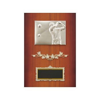 ゴルフ木製表彰楯JAS-P-668