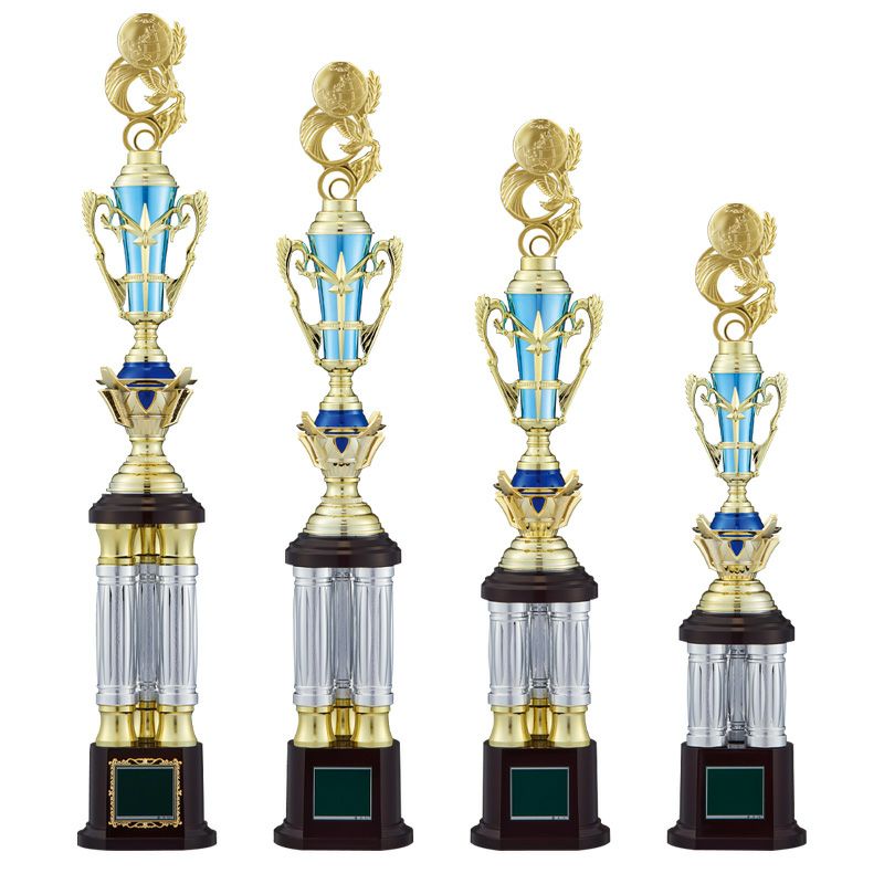 レスリングチャンピオントロフィーJW-TO-3158-wrestling