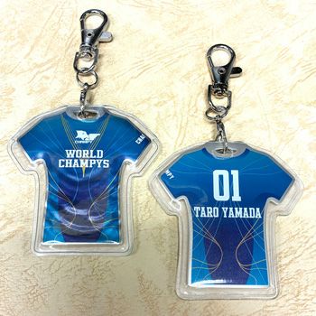 セミオーダーユニフォーム型キーホルダーJW-SEK-328