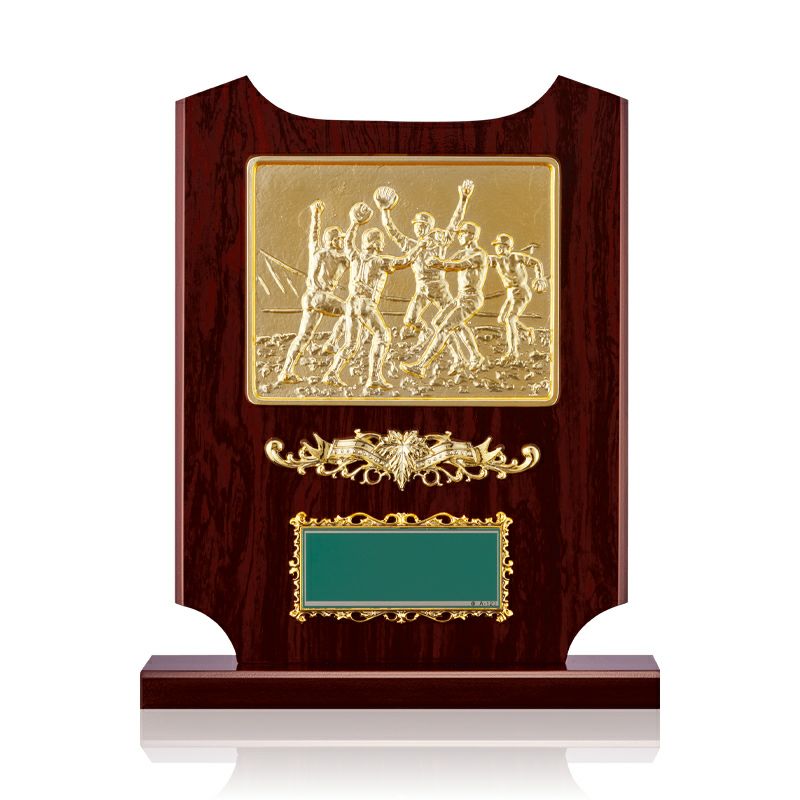 野球木製表彰楯JW-SO-5002